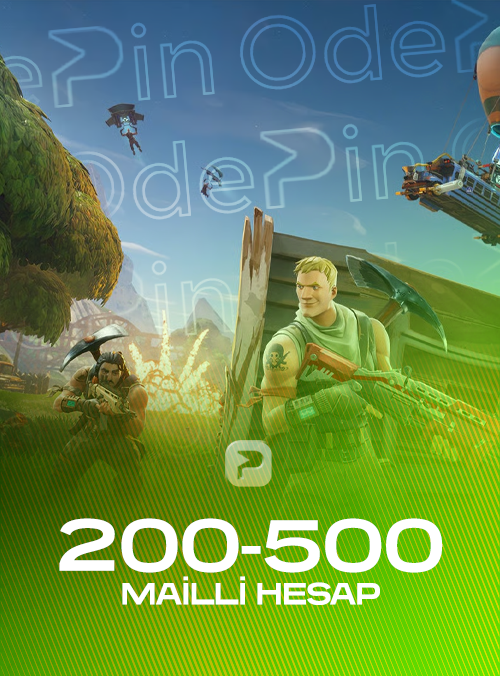 200-500 Skin Mail Garantili Random Hesap