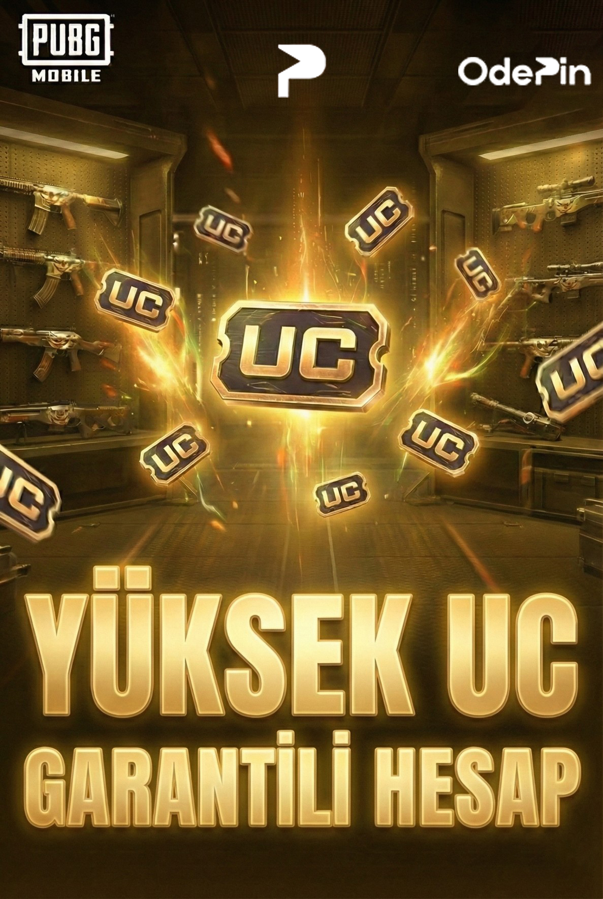 PUBG Mobile Yüksek UC Random Hesap